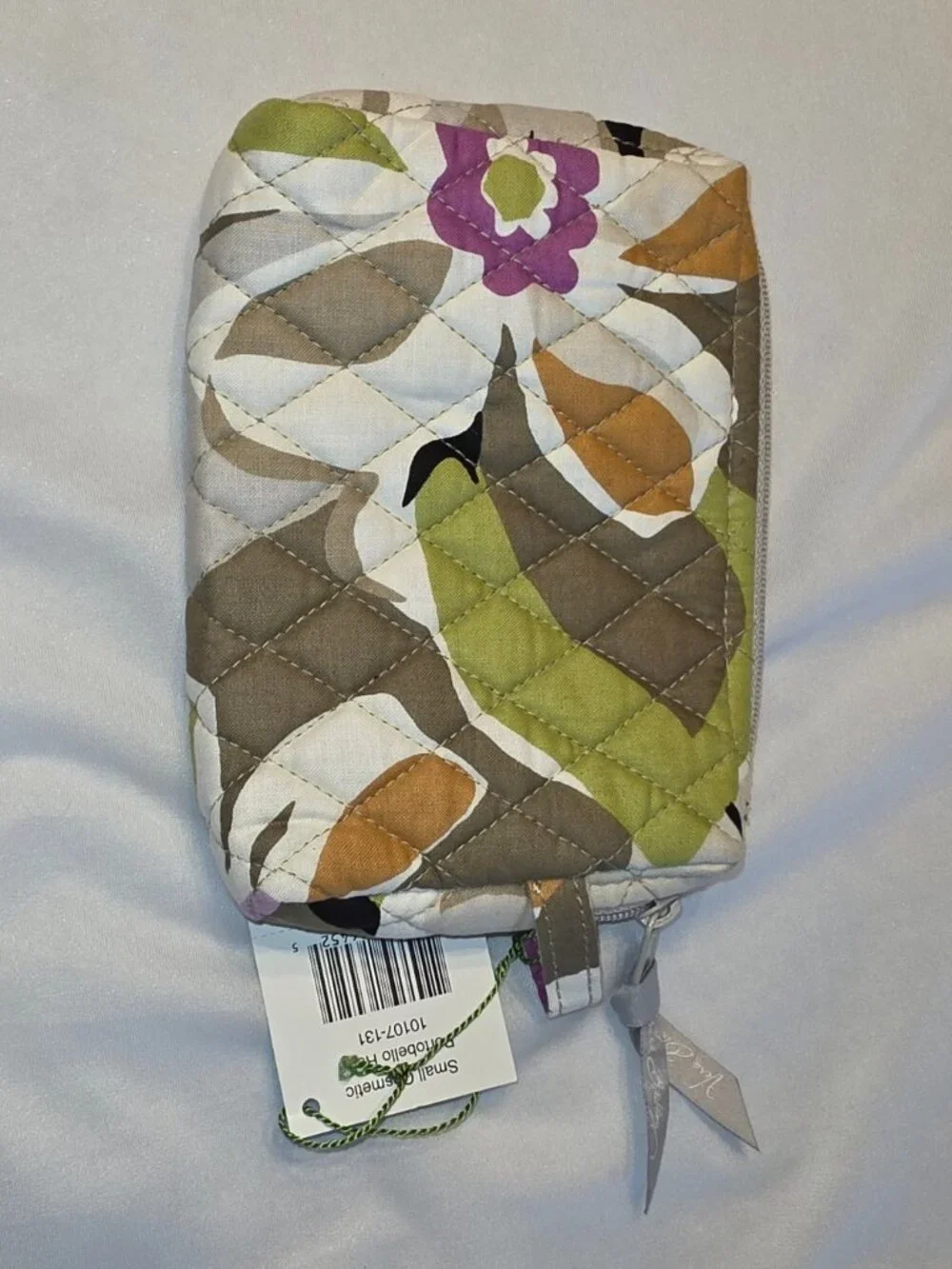Vera Bradley Cosmetic Pouch Case  Portobello Road Cottagecore Garden NWT Gift